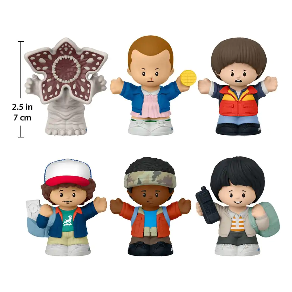 Stranger Things Fisher-Price Little People Collector 6-Pack Castle Byers 6 db-os Mini figura csomag 7 cm termékfotó