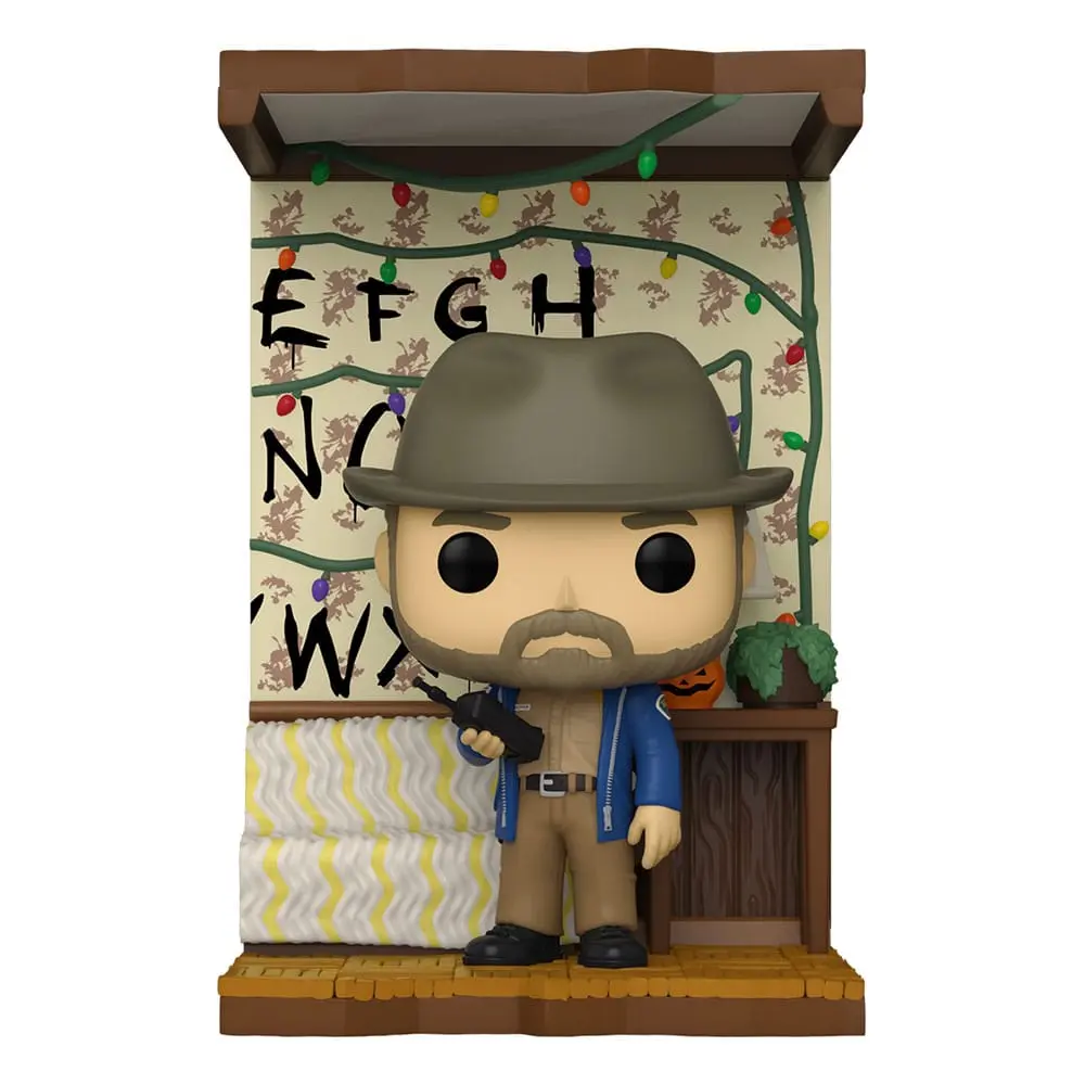 Stranger Things Funko POP! Deluxe Vinyl figura Byers House: Hopper 9 cm termékfotó