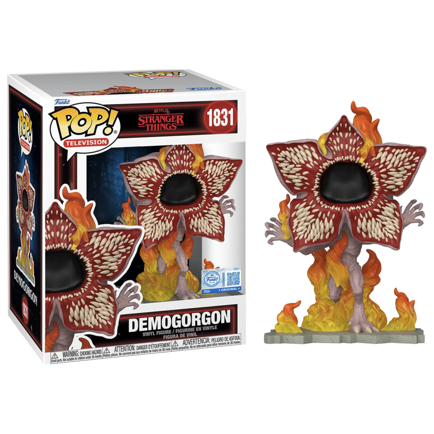 Stranger Things Funko POP figura Demogorgon (On Fire) termékfotó