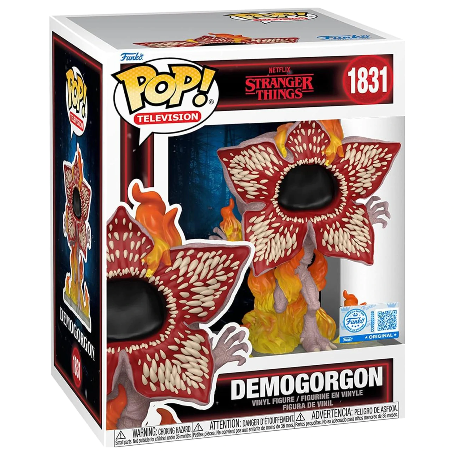 Stranger Things Funko POP figura Demogorgon (On Fire) termékfotó