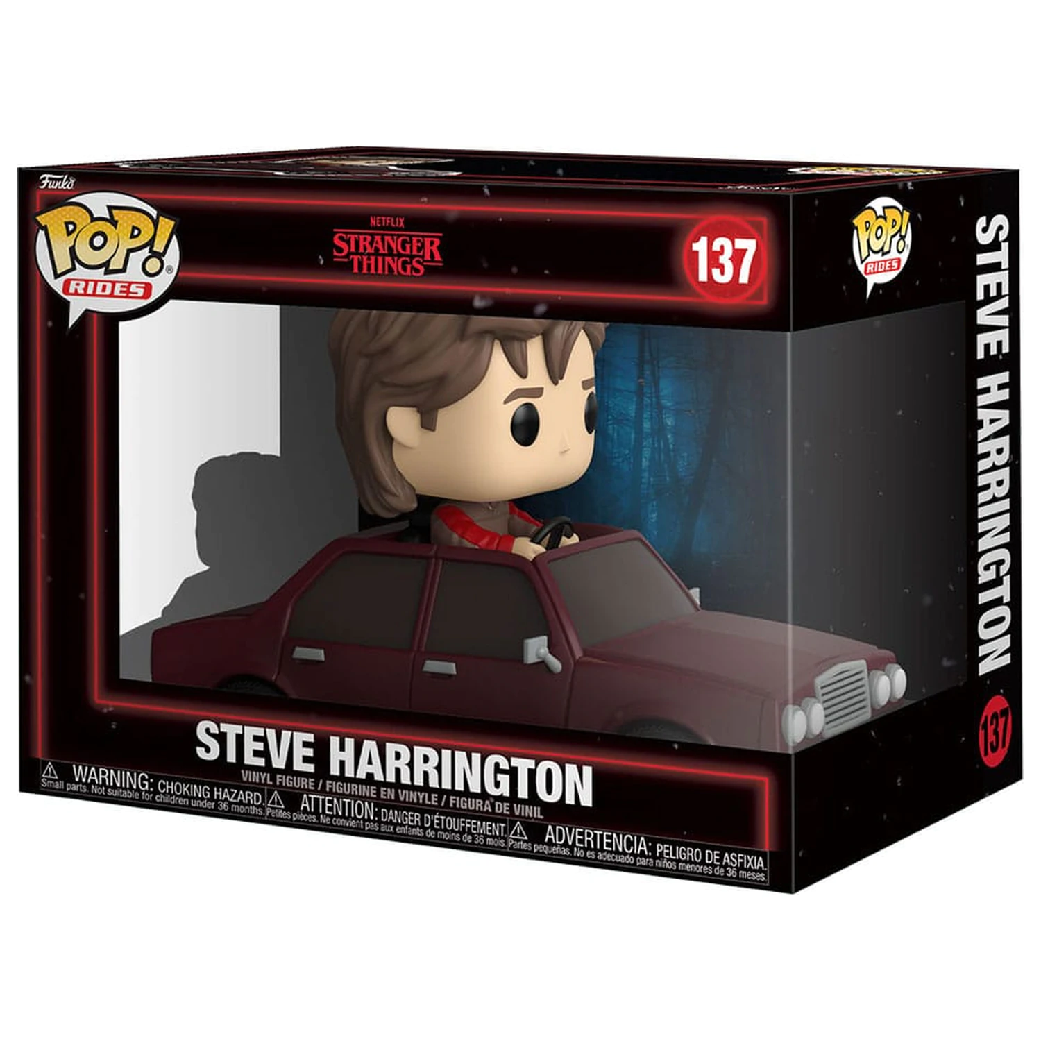 Stranger Things Funko POP! Rides Vinyl figura Steve Harrington 15 cm termékfotó