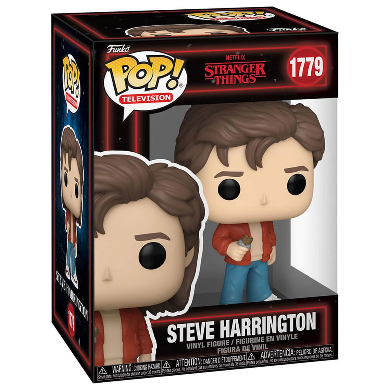 Stranger Things Funko POP! Television Vinyl figura Steve Harrington 9 cm termékfotó