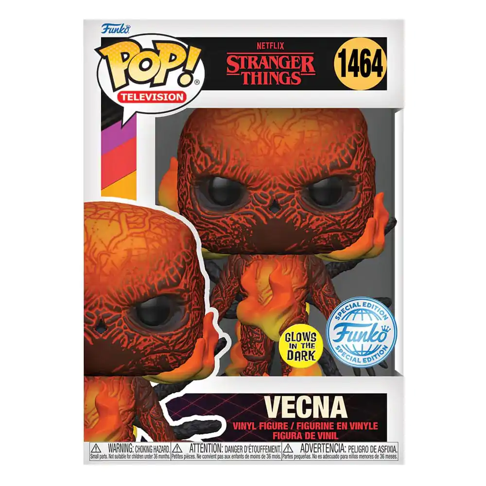 Stranger Things Funko POP! Television Vinyl figura Vecna (GITD) Special Edition 9 cm termékfotó