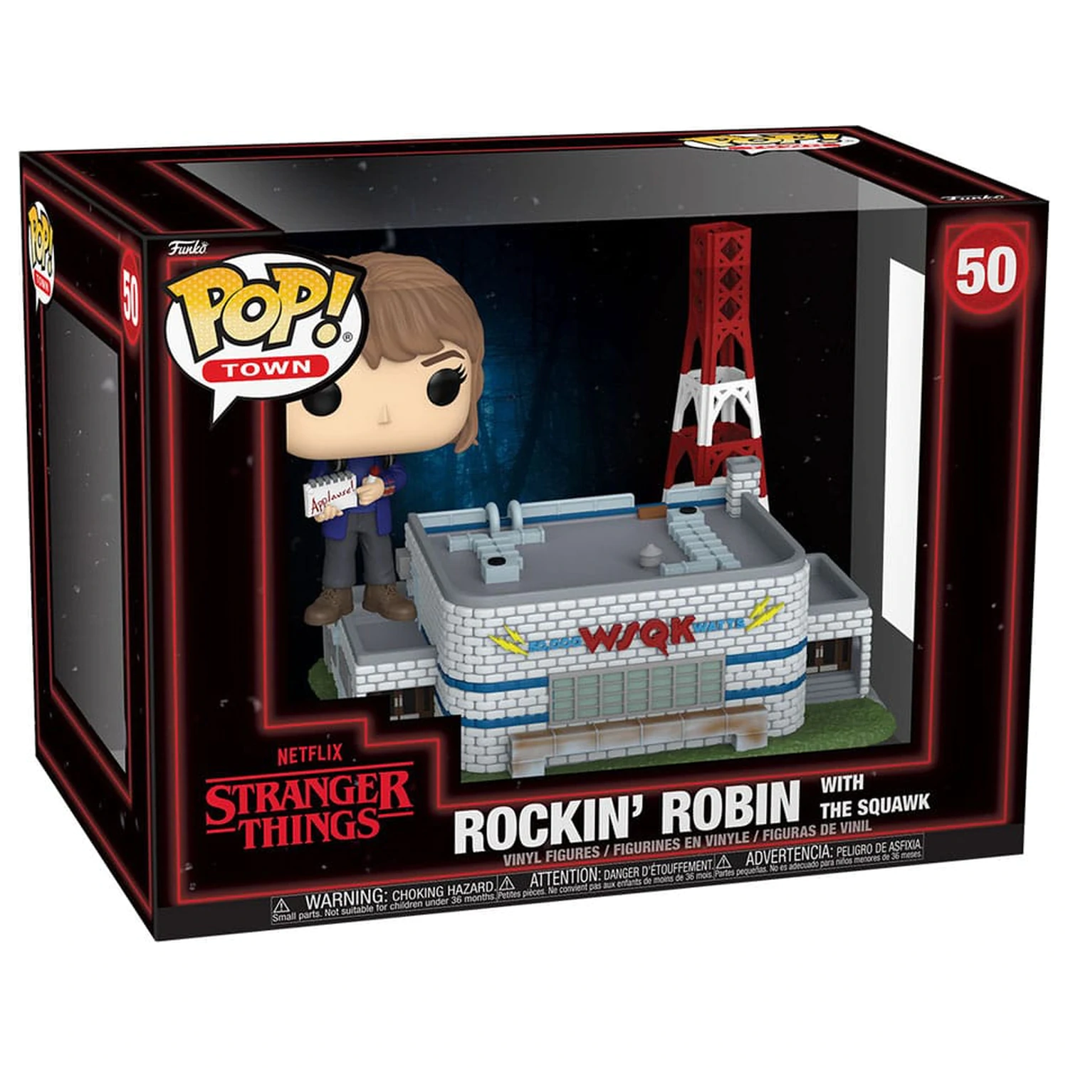 Stranger Things Funko POP! Town Vinyl figura Rockin' Robin with The Squawk 9 cm termékfotó