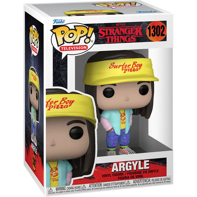 Stranger Things Funko POP! TV Vinyl figura Argyle 9 cm termékfotó