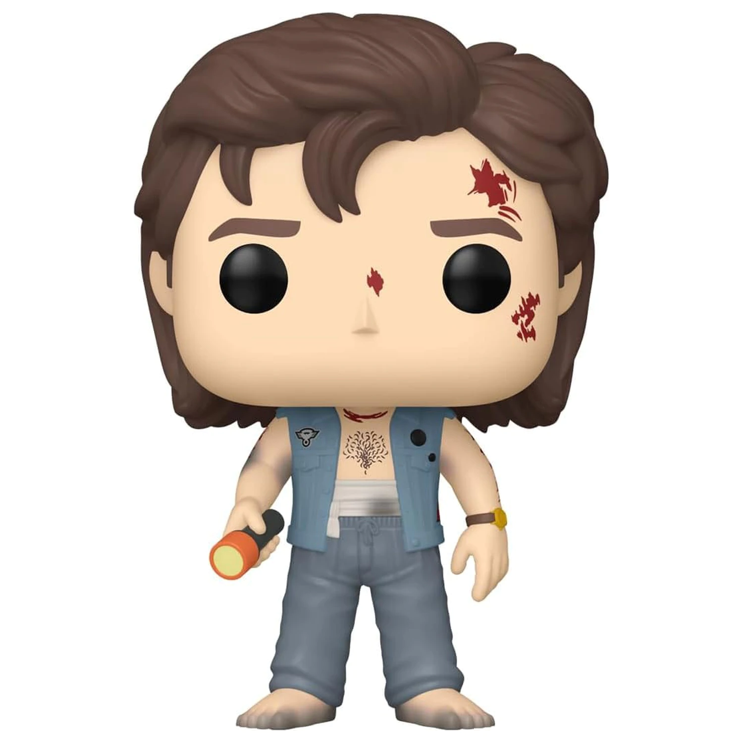 Stranger Things Funko POP! TV Vinyl figura Battle Damaged Steve Exkluzív 9 cm termékfotó