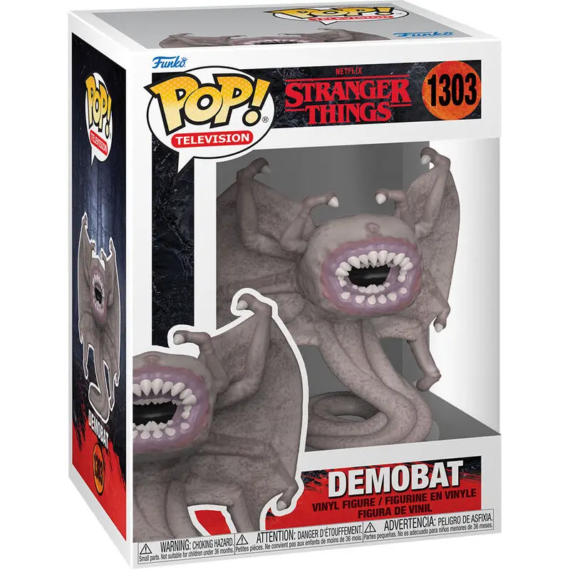 Stranger Things Funko POP! TV Vinyl figura Demo-bat 9 cm termékfotó