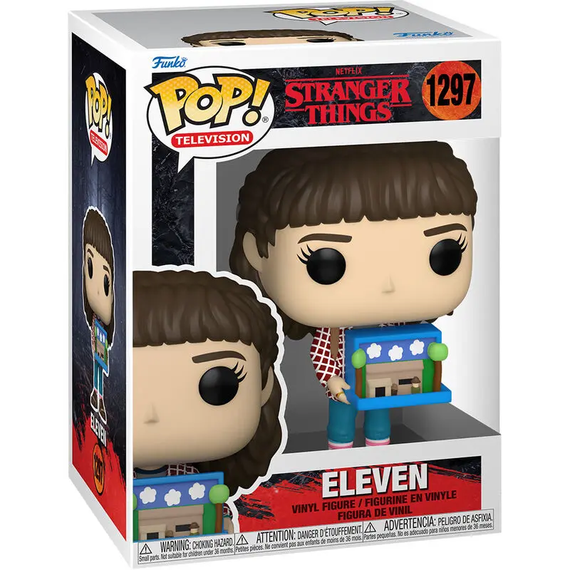 Stranger Things Funko POP! TV Vinyl figura Eleven w/ Diorama 9 cm termékfotó