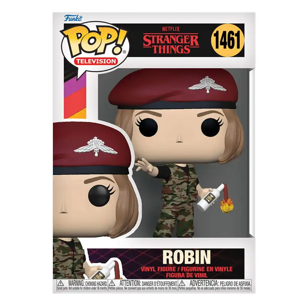 Stranger Things Funko POP! TV Vinyl figura Hunter Robin with Cocktail 9 cm termékfotó