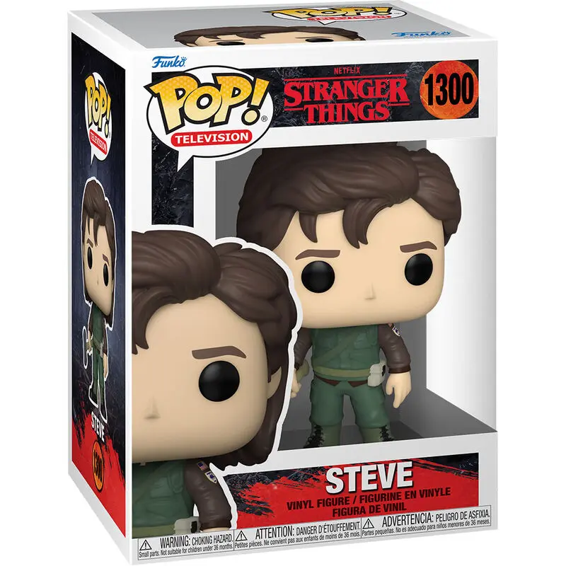 Stranger Things Funko POP! TV Vinyl figura Hunter Steve 9 cm termékfotó