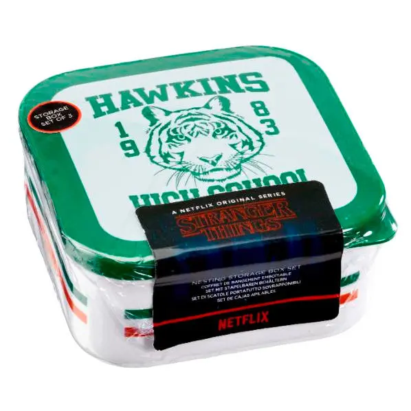 Stranger Things Hawkins Gimnázium konyhai tároló készlet termékfotó