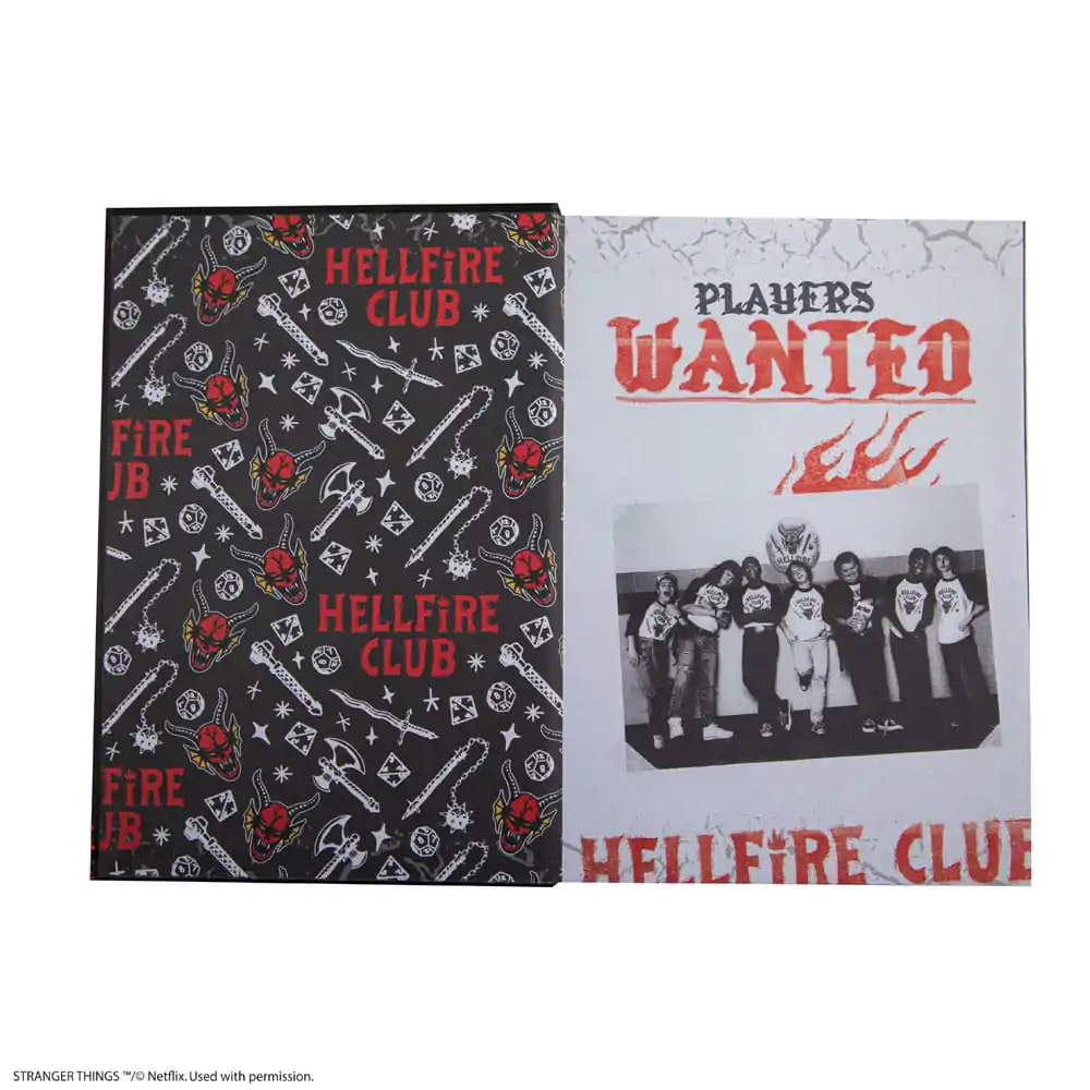 Stranger Things Hell Fire Club jegyzetfüzet  termékfotó