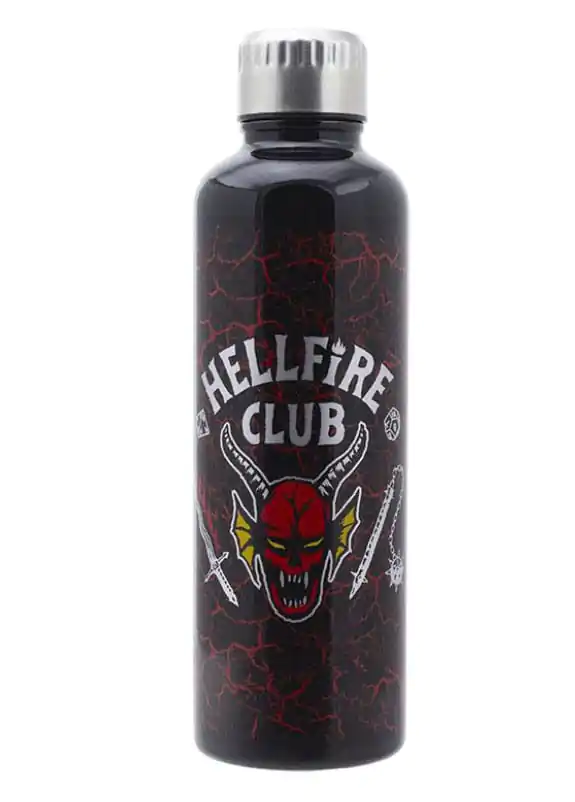 Stranger Things: Hellfire Club Metal Water Bottle termékfotó