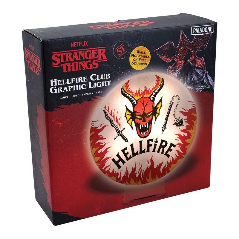 Stranger Things Lamp Hellfire Club Logo 20 cm termékfotó