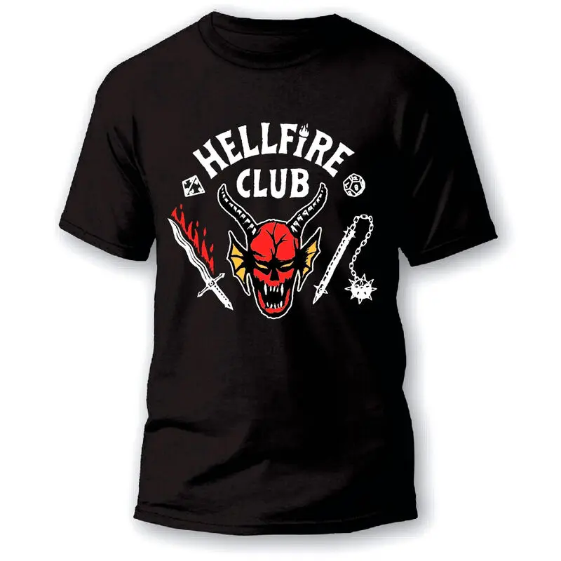 Stranger Things Hellfire Club póló termékfotó