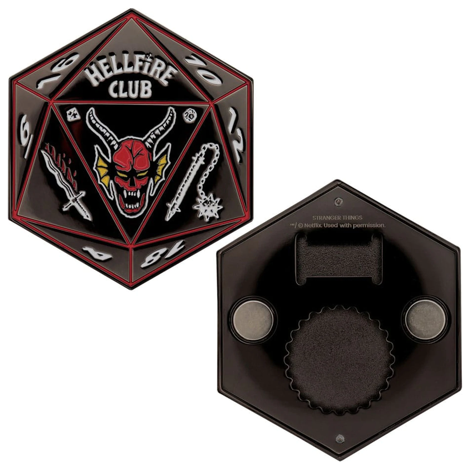 Stranger Things Hellfire Club sörnyitó  termékfotó