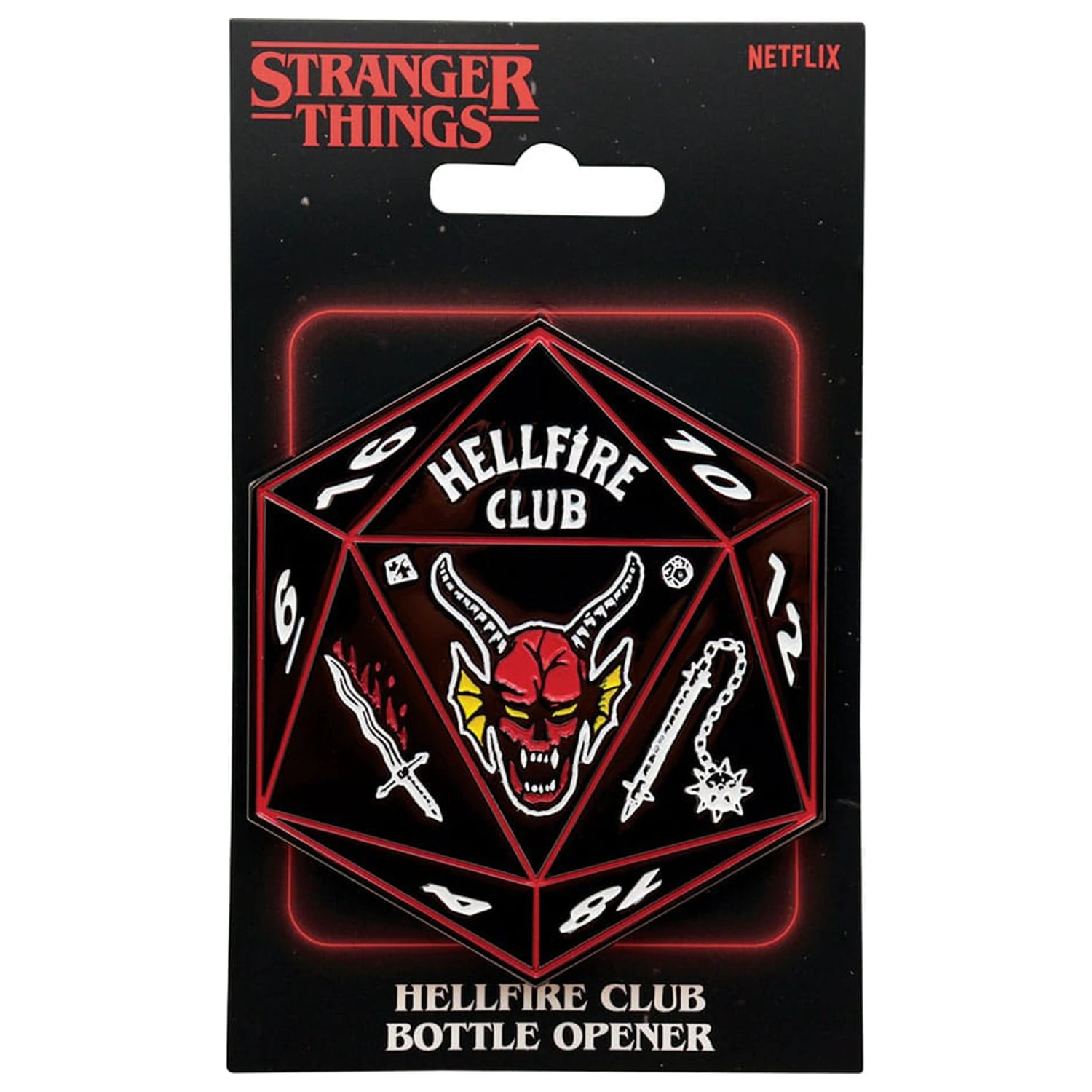 Stranger Things Hellfire Club sörnyitó  termékfotó