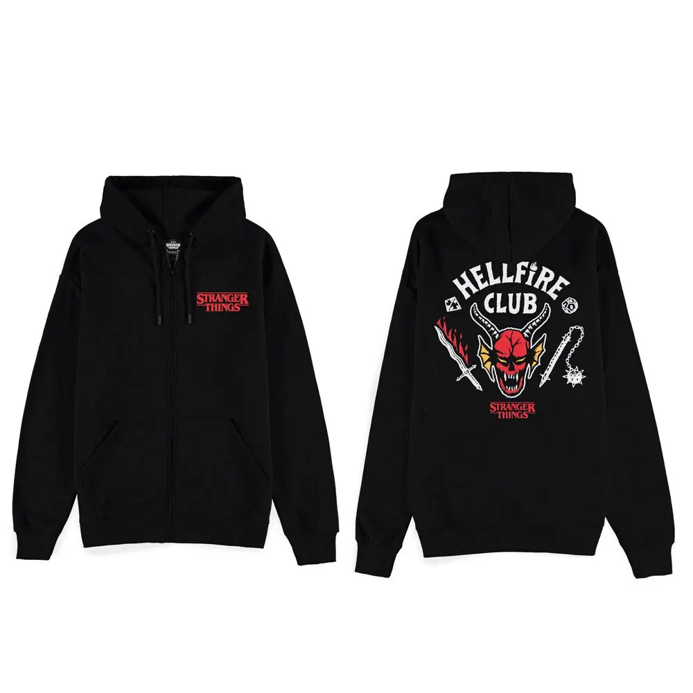 Stranger Things Hellfire Pullover termékfotó