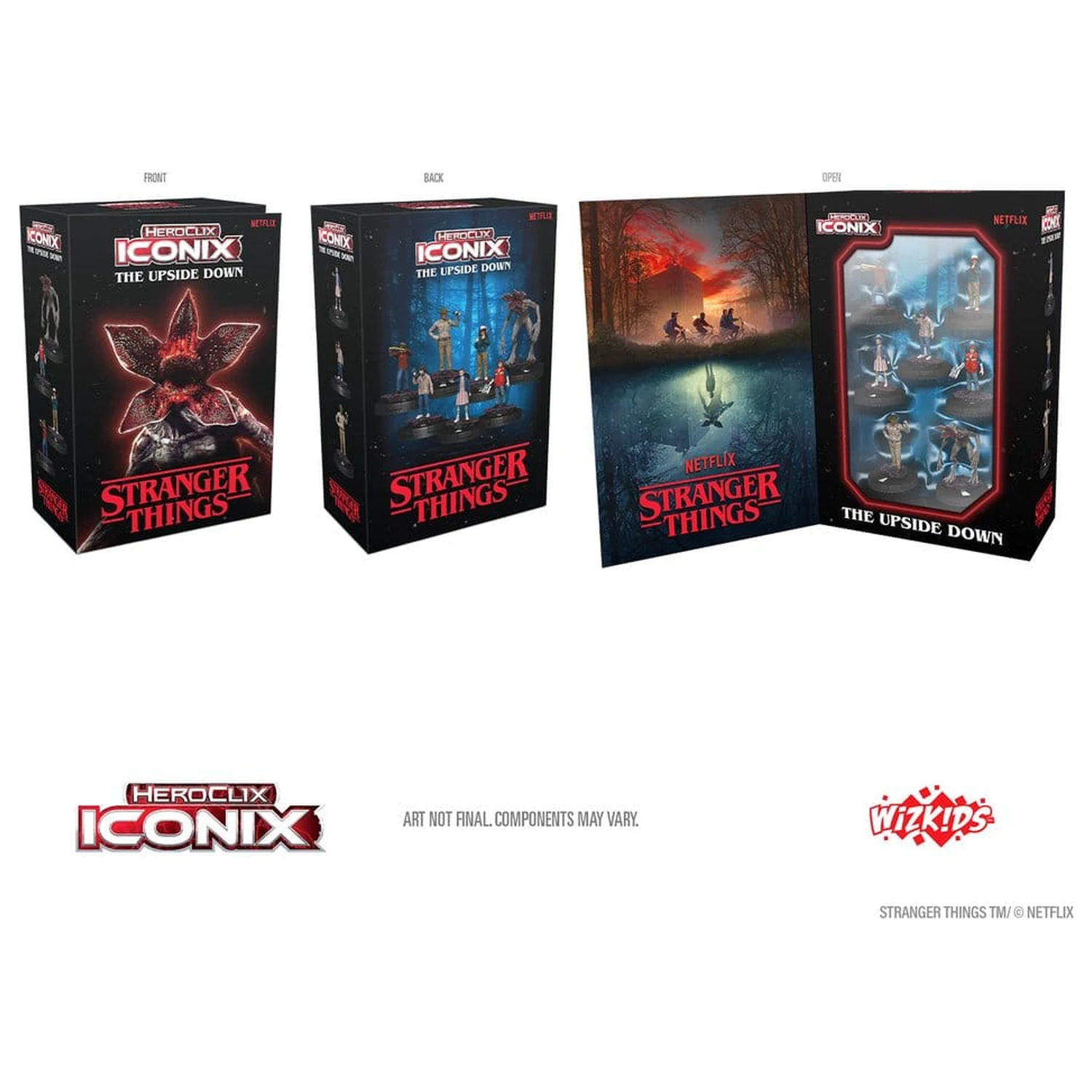 Stranger Things HeroClix Iconix: The Upside Down termékfotó