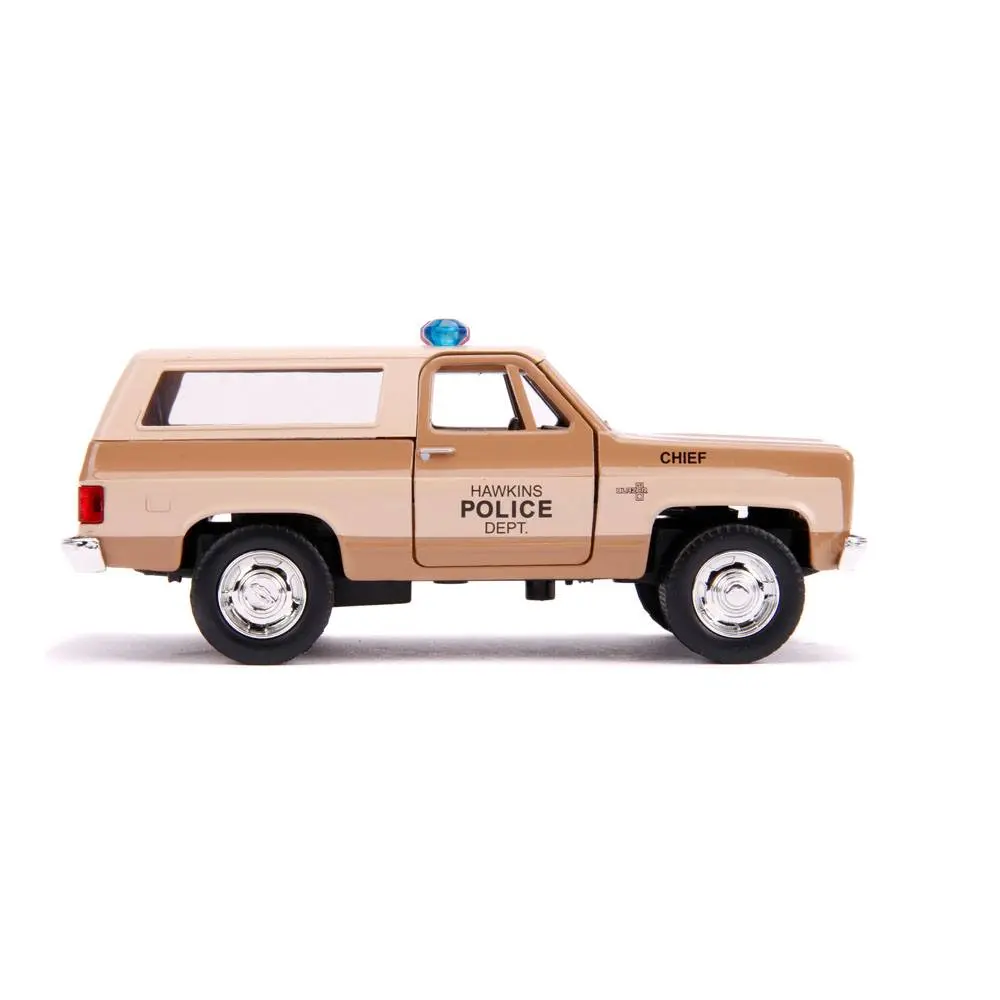 Stranger Things Hollywood Rides Diecast Model 1/32 1980 Chevy K5 Blazer termékfotó