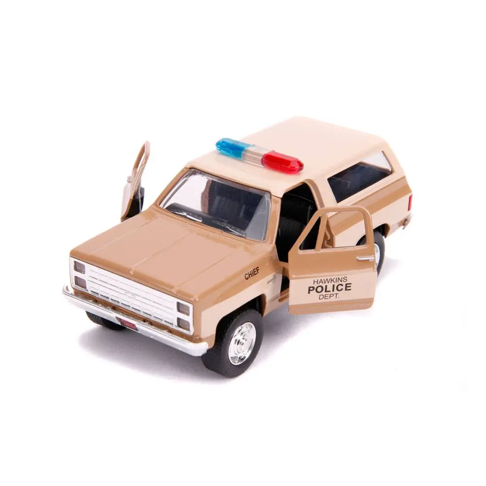 Stranger Things Hollywood Rides Diecast Model 1/32 1980 Chevy K5 Blazer termékfotó