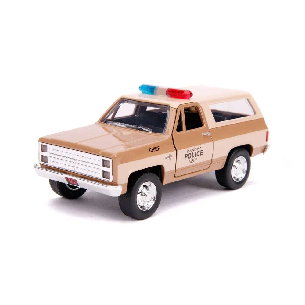Stranger Things Hollywood Rides Diecast Model 1/32 1980 Chevy K5 Blazer termékfotó
