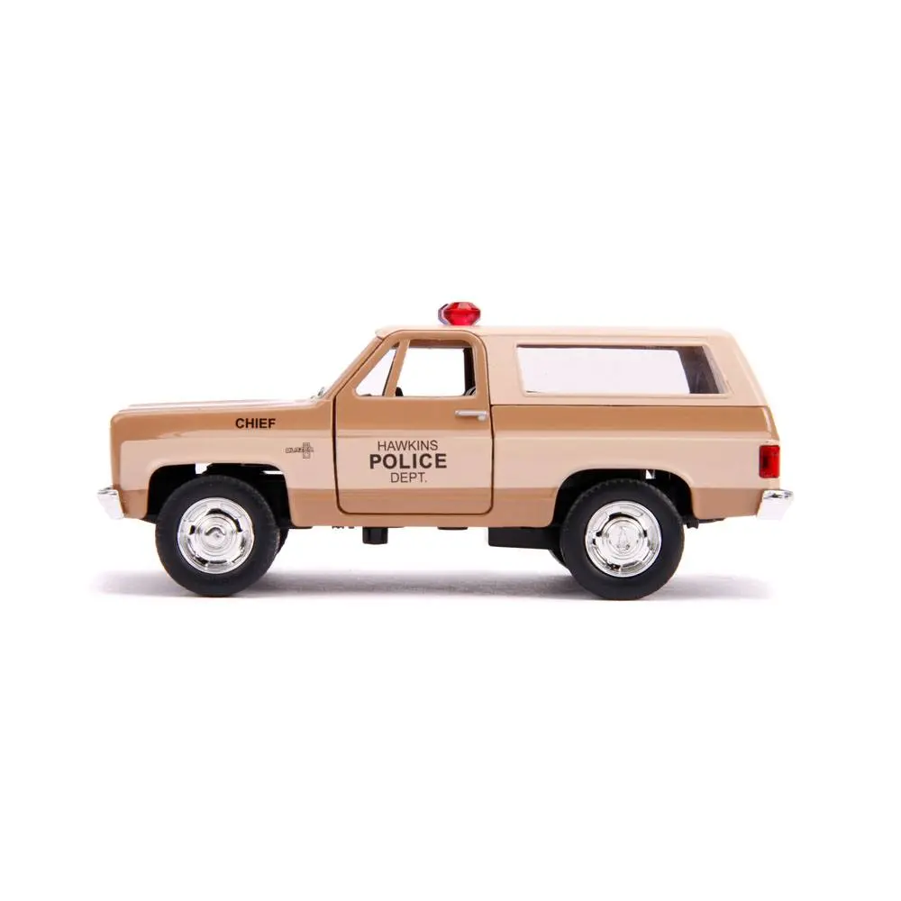Stranger Things Hollywood Rides Diecast Model 1/32 1980 Chevy K5 Blazer termékfotó