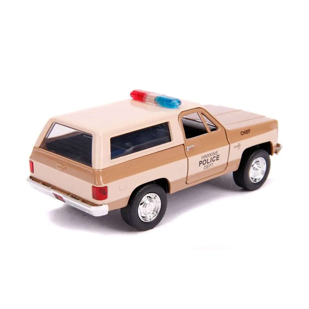 Stranger Things Hollywood Rides Diecast Model 1/32 1980 Chevy K5 Blazer termékfotó