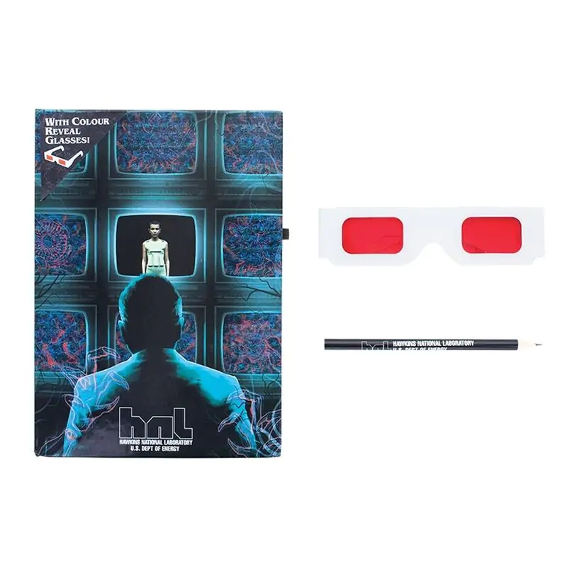 Stranger Things Laboratori A5 Notizbuch und Bleistift Set termékfotó