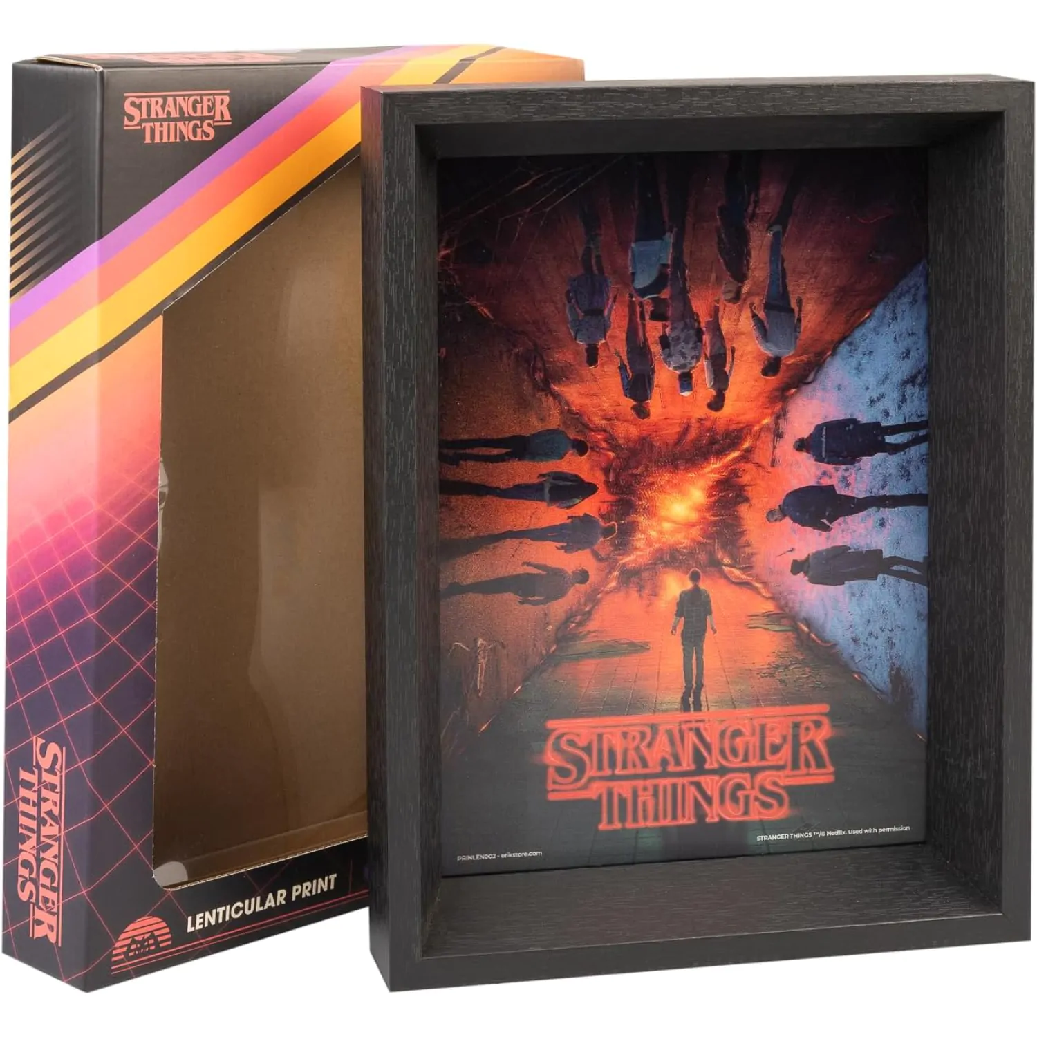 Stranger Things Lenticular fotó képkerettel termékfotó