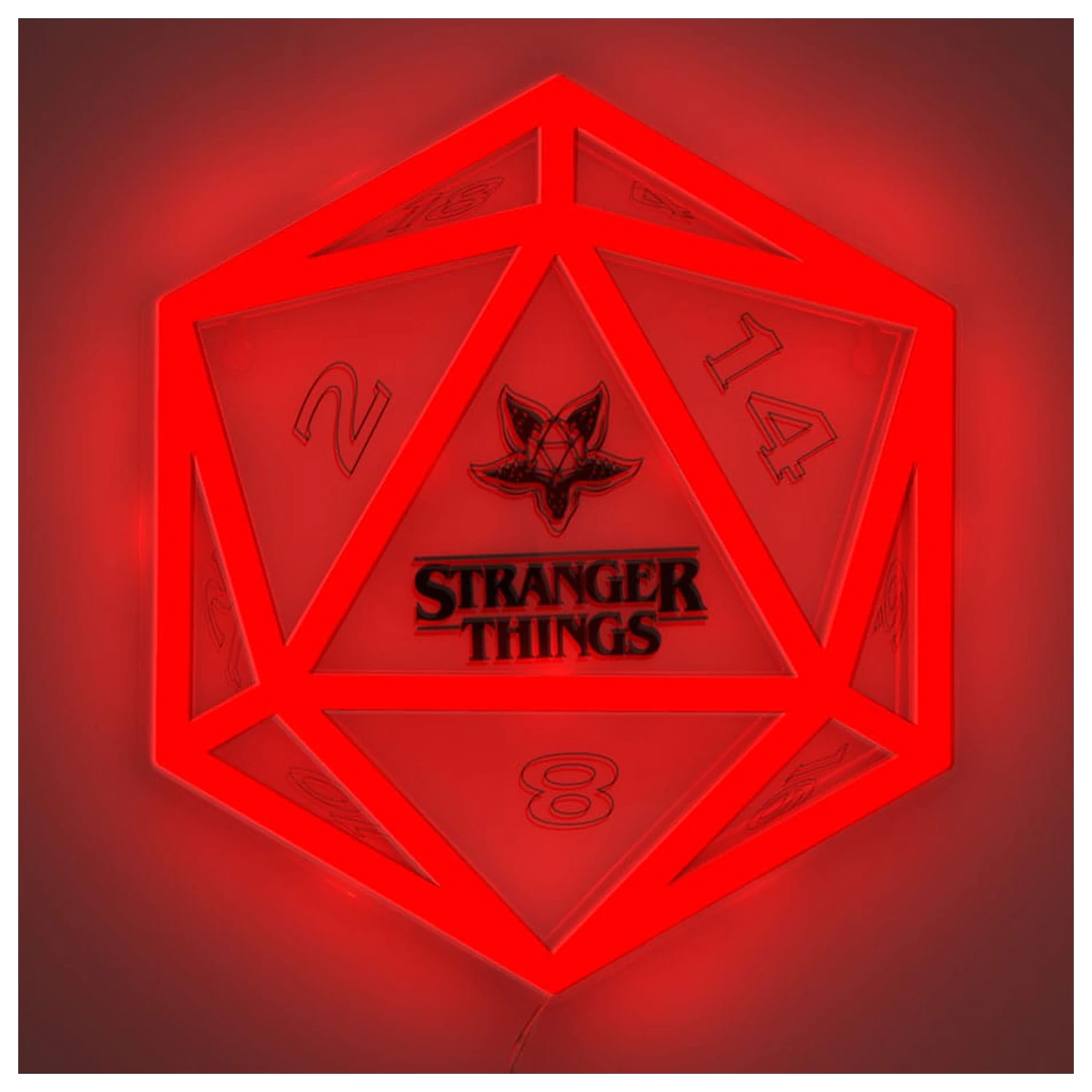 Stranger Things Light Neon 5 LED-es fali lámpa termékfotó