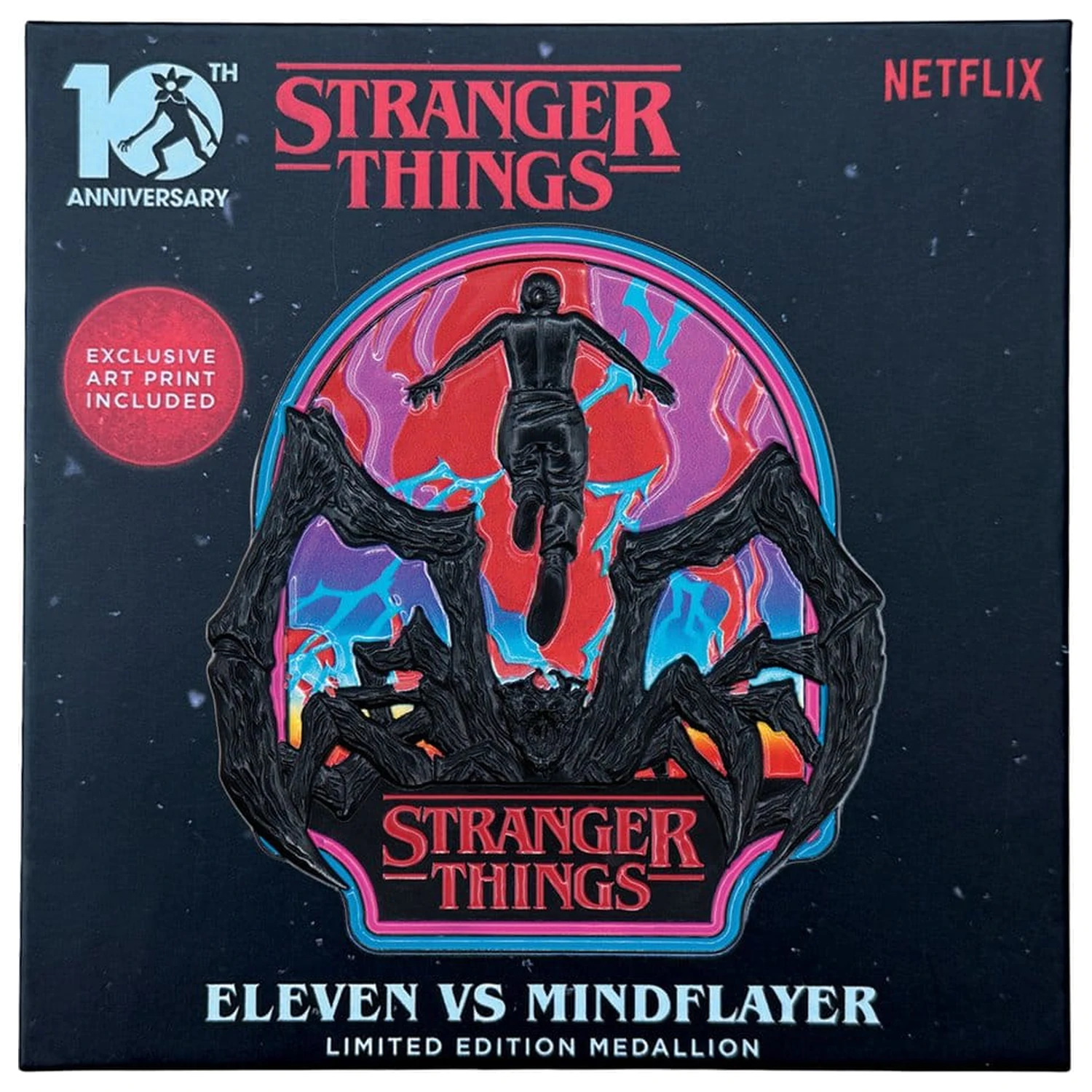 Stranger Things Medallion Eleven & Mind Flayer Limitált kiadás termékfotó
