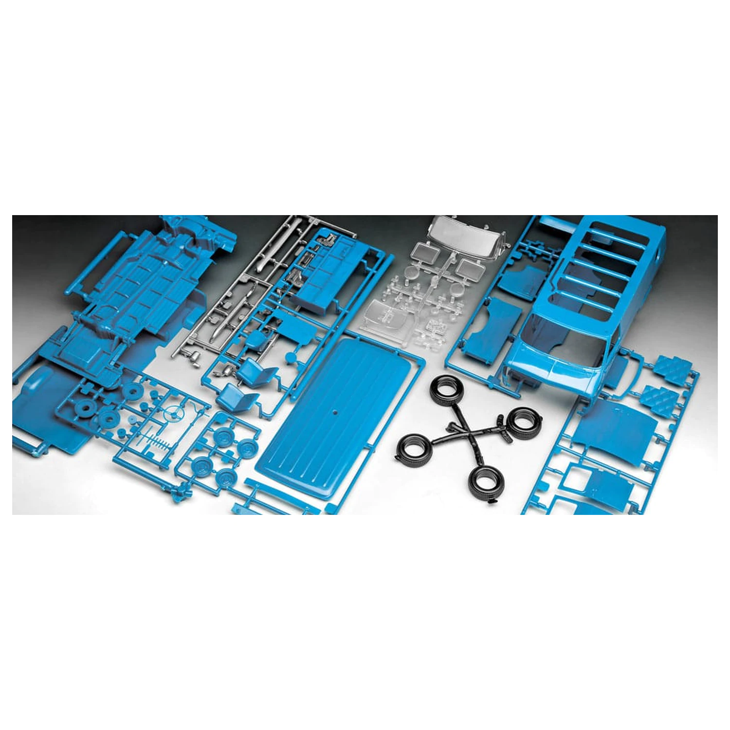 Stranger Things modell készlet 1/25 Squawk Van 21 cm termékfotó