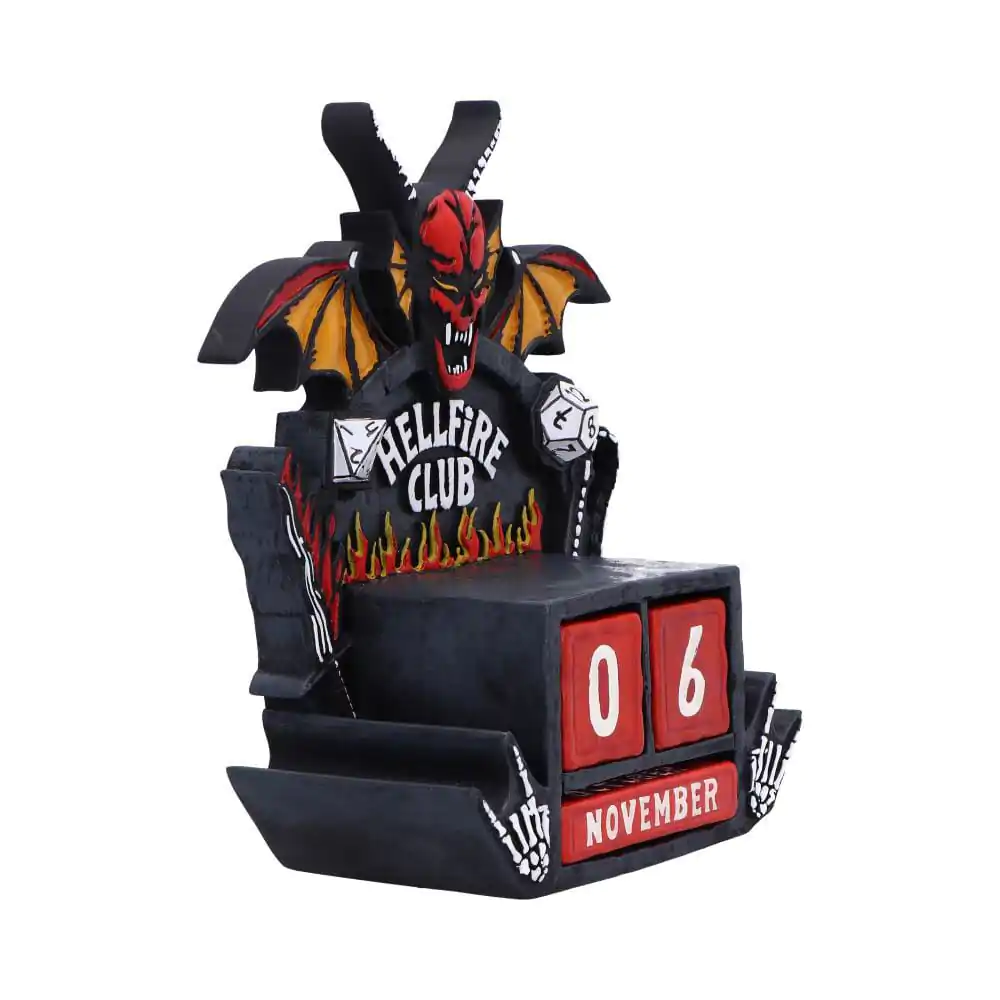 Stranger Things öröknaptár naptár Hellfire Club 15 cm termékfotó