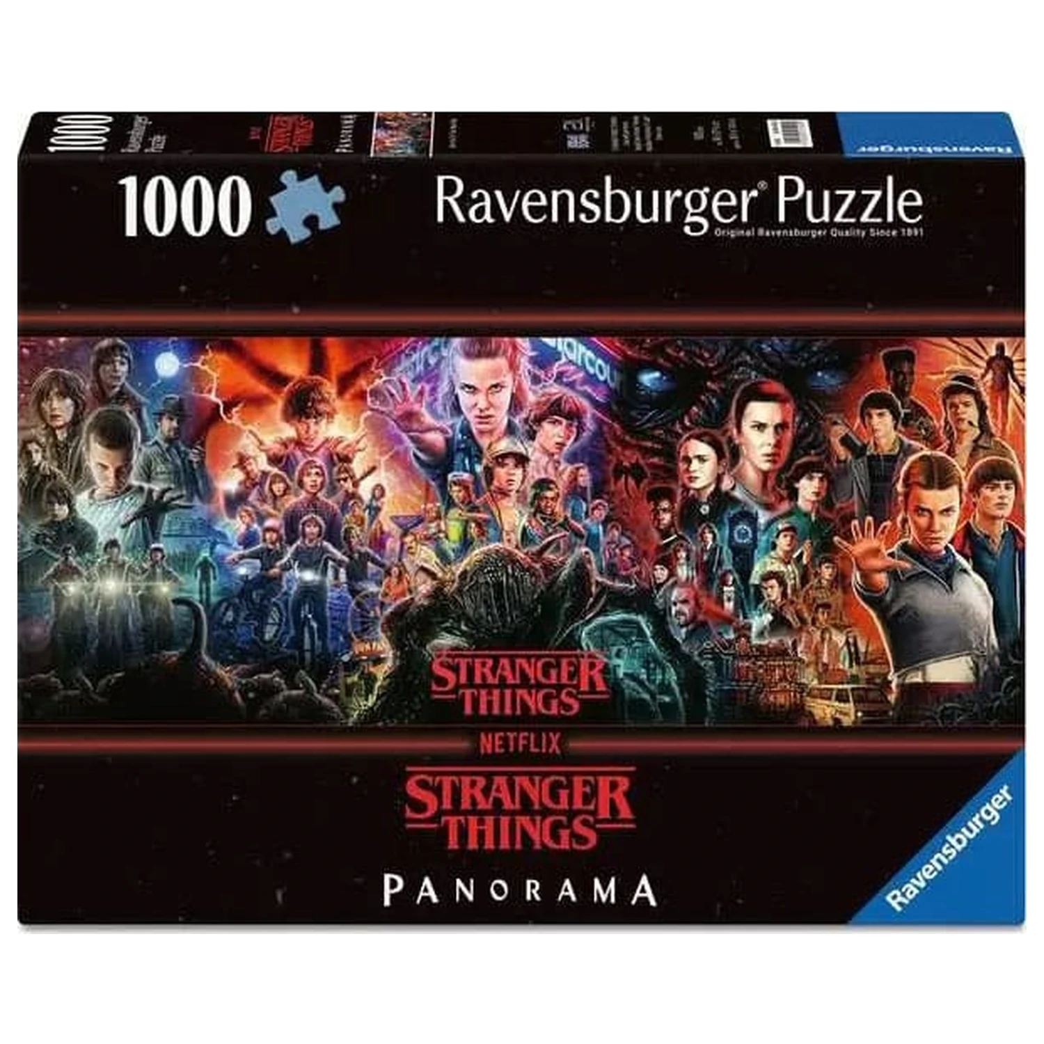 Stranger Things panorama puzzle 1000db-os termékfotó