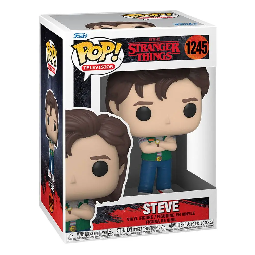 Stranger Things POP! TV Vinyl figura Steve 9 cm termékfotó