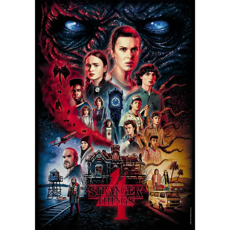 Stranger Things puzzle 1000pcs termékfotó