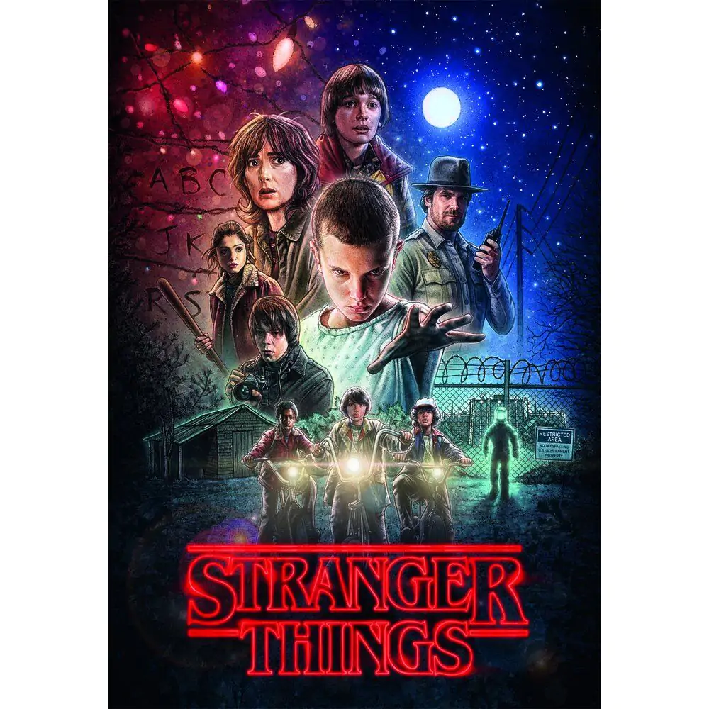 Stranger Things puzzle 1000db-os termékfotó