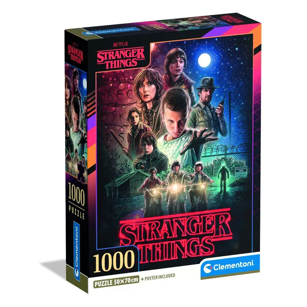 Stranger Things puzzle 1000db-os termékfotó