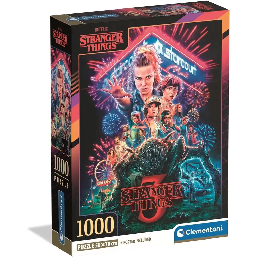 Stranger Things puzzle 1000db-os termékfotó
