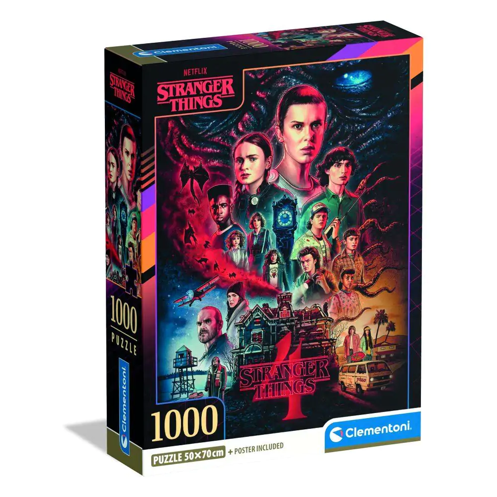 Stranger Things puzzle 1000db-os termékfotó