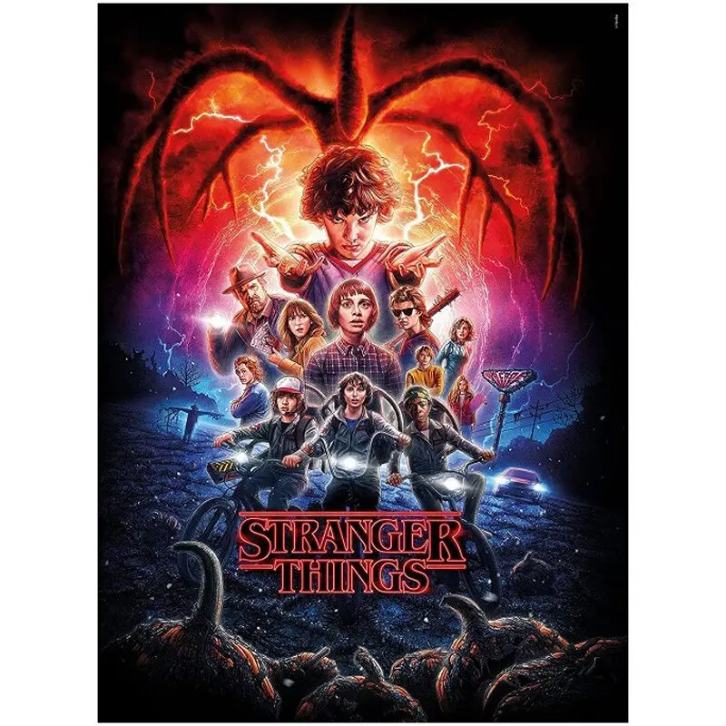 Stranger Things puzzle 500db-os termékfotó