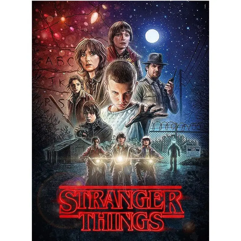 Stranger Things puzzle 500db-os termékfotó