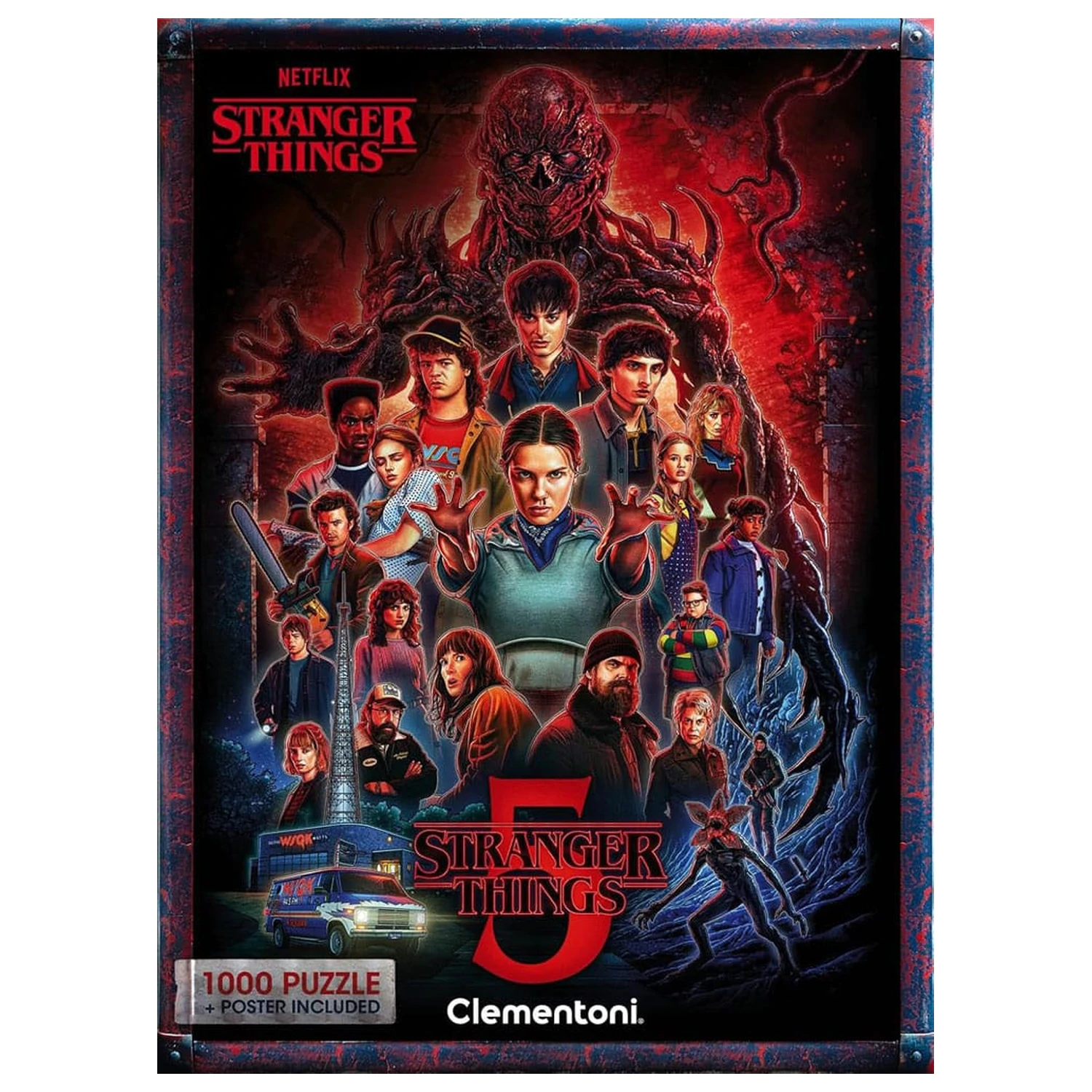 Stranger Things puzzle Season 5 (1000 darab) termékfotó