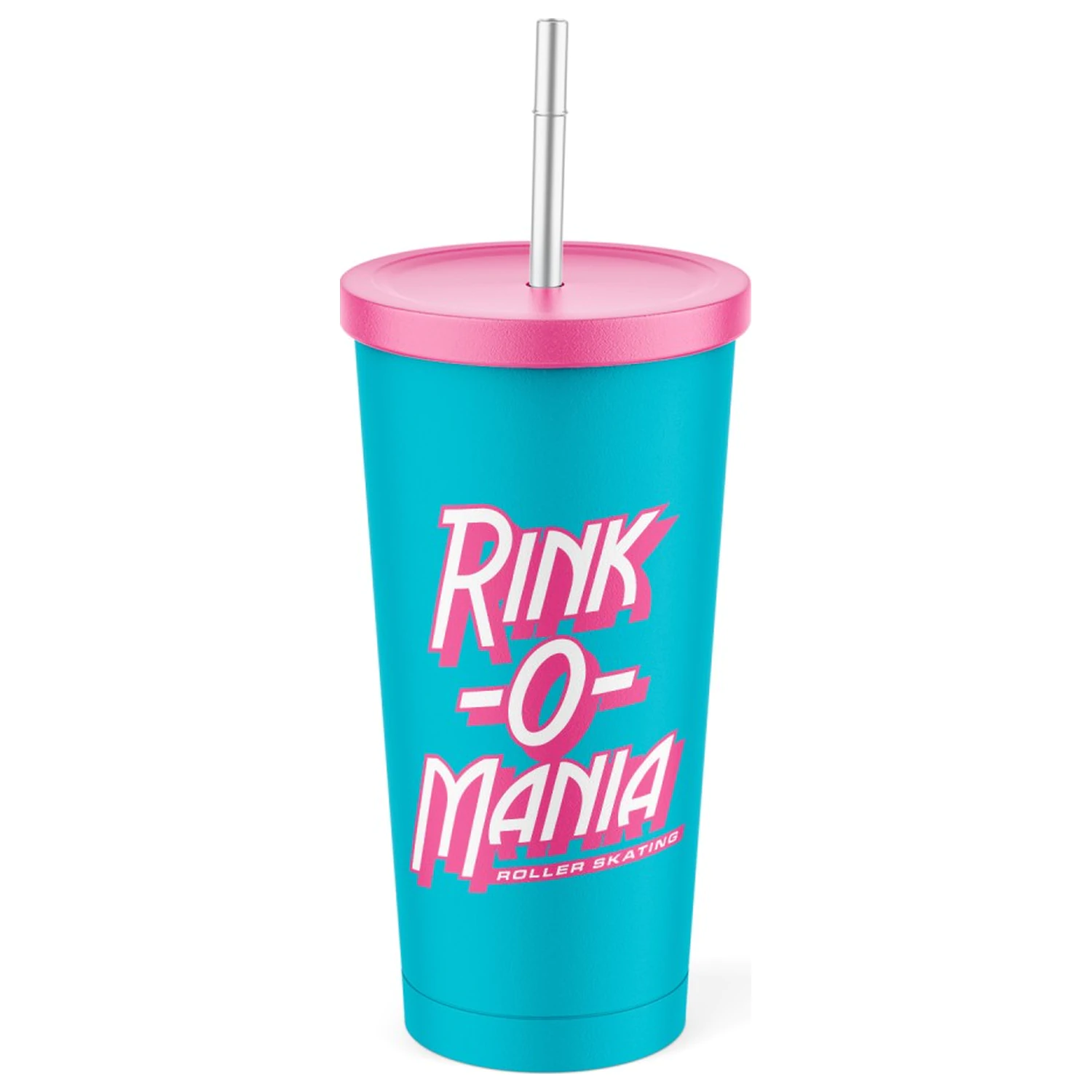 Stranger Things Rink-O-Mania pohár szívószállal 550ml termékfotó
