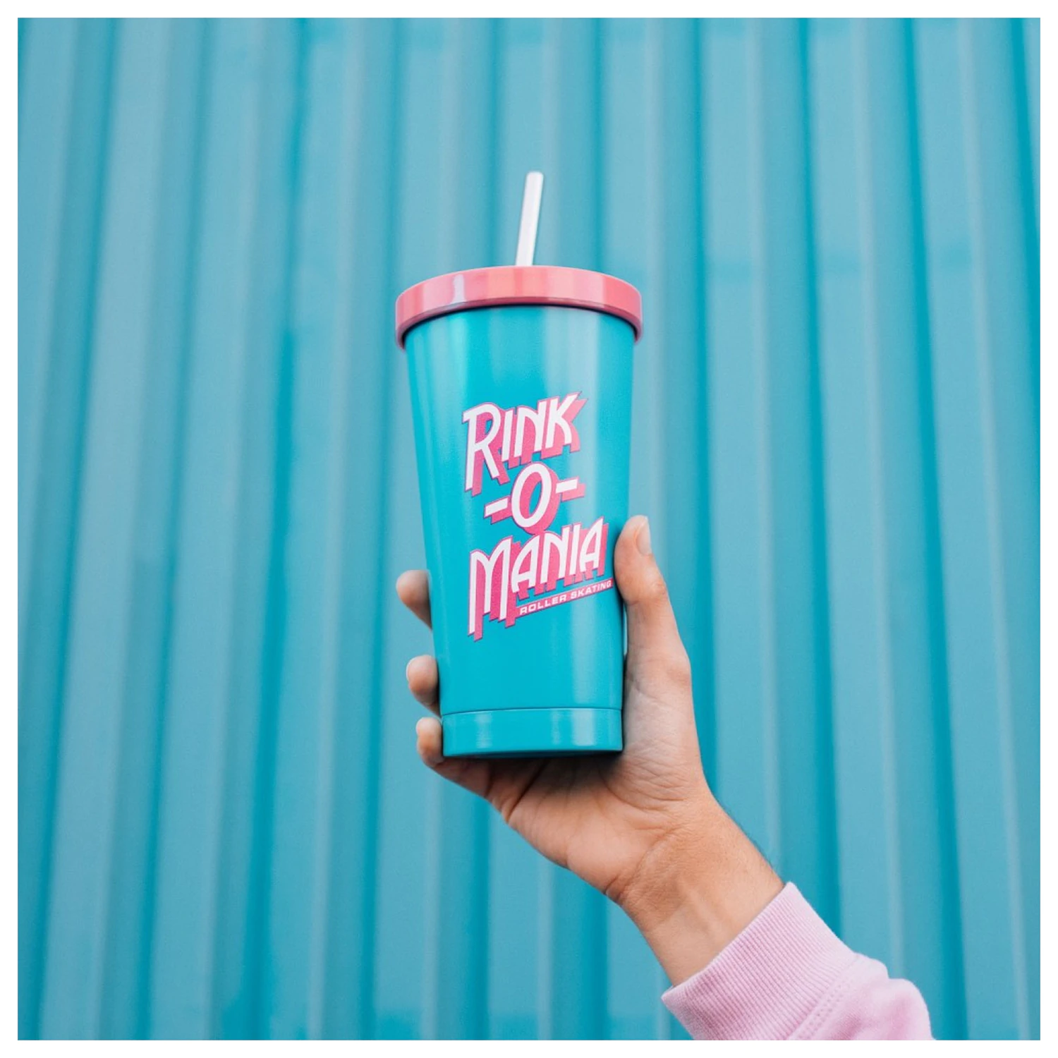 Stranger Things Rink-O-Mania pohár szívószállal 550ml termékfotó