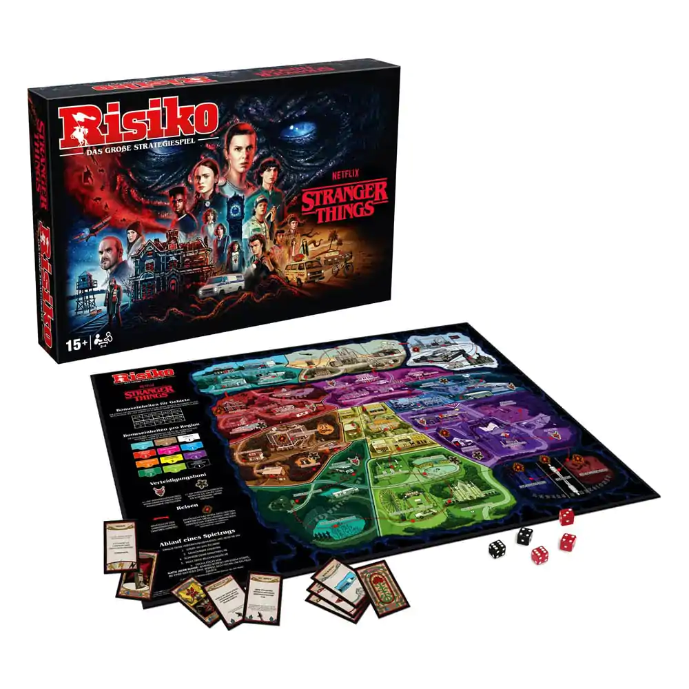 Stranger Things Risk német nyelvű társasjáték  termékfotó