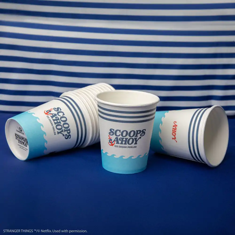 Stranger Things Scoops Ahoy 24db-os papírpohár csomag  termékfotó
