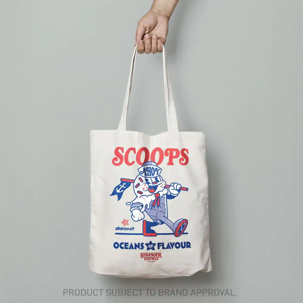 Stranger Things Tote Bag Scoops Ahoy termékfotó