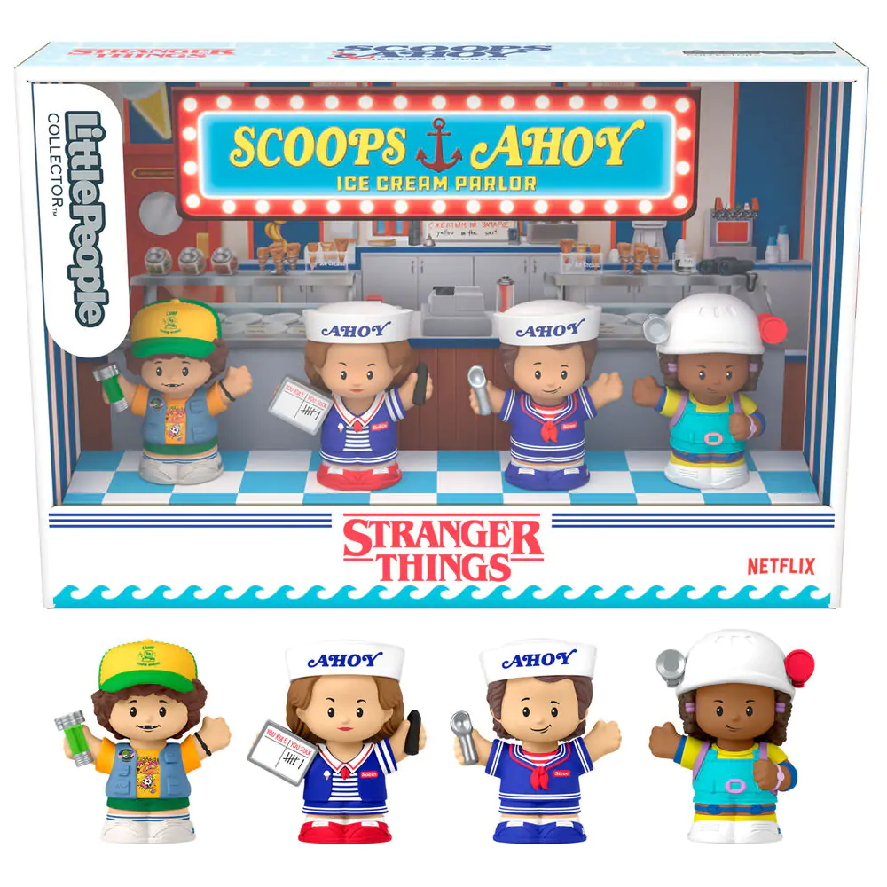 Stranger Things Scoops Ahoy Little People Collector figurák termékfotó